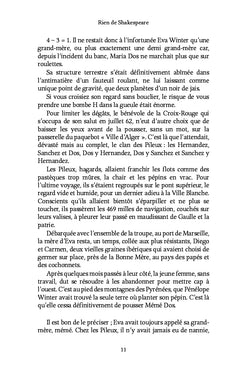 Rien de Shakespeare