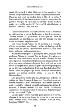 Rien de Shakespeare
