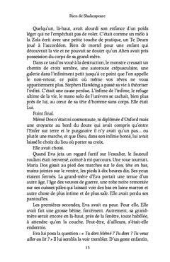 Rien de Shakespeare