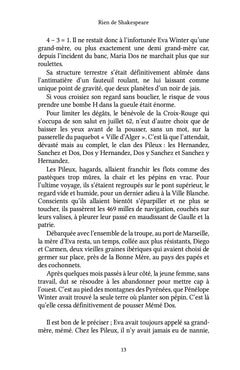 Rien de Shakespeare