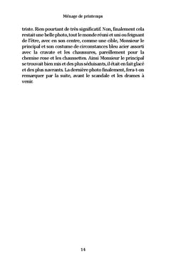 Ménage de Printemps
