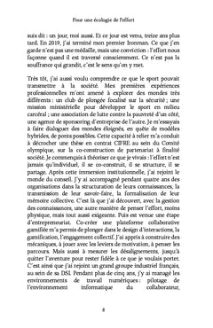 Pour une écologie de l'effort