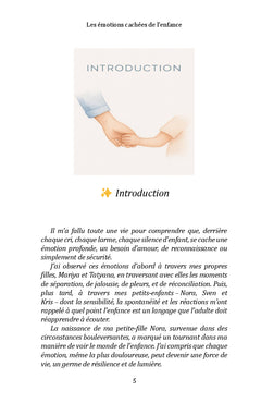Les émotions cachées de l'enfance