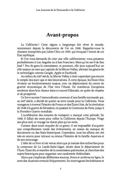 Les Auzerais de la Normandie à la Californie