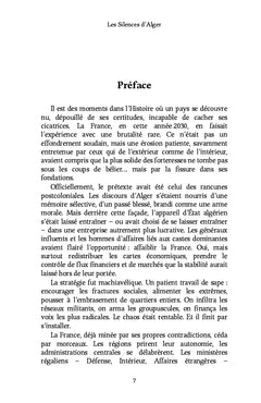 Les Silences d'Alger