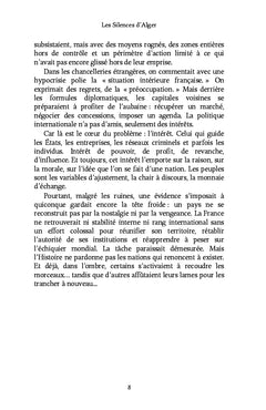 Les Silences d'Alger