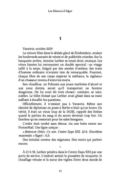Les Silences d'Alger