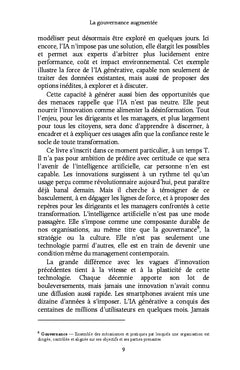 La gouvernance augmentée