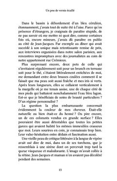 Un peu de vernis écaillé