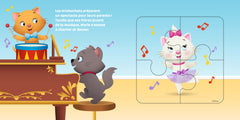 DISNEY BABY - Mon Premier Livre Puzzle Évolutif - Les Animaux