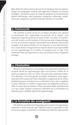 L'enseignement des langues étrangères