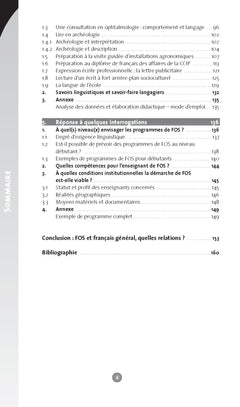 Collection F - Le Français sur Objectif spécifique