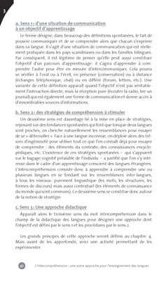 L'Intercompréhension : une autre approche pour l'enseignement des langues