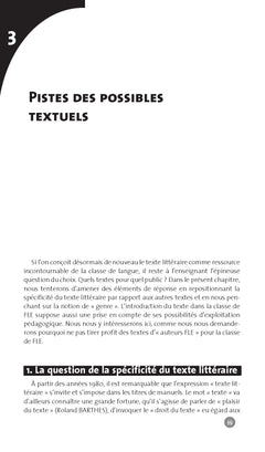 La Littérature en classe de FLE