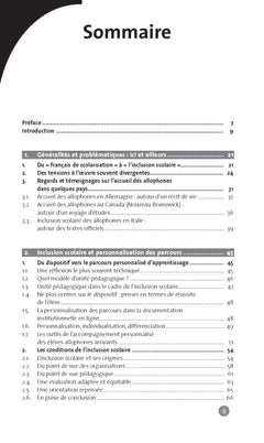 Inclure : français langue de scolarisation et élèves allophones