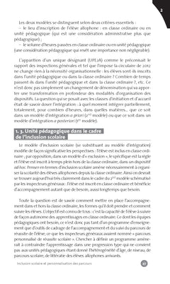 Inclure : français langue de scolarisation et élèves allophones