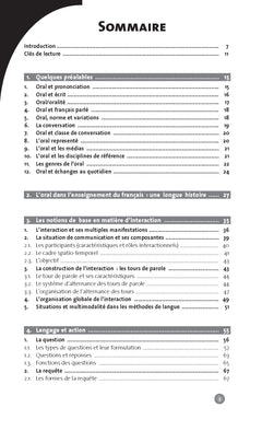Interactions, dialogues, conversations : l'oral en français langue étrangère