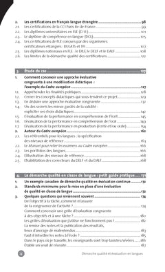 Démarche qualité et évaluation en langues