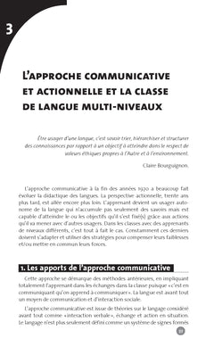 Collection F - Classe multi-niveaux et pédagogie différenciée