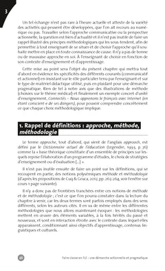 Collection F - Faire classe en (F)LE