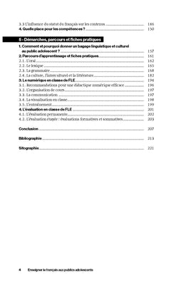 Collection F - Enseigner le français aux publics adolescents