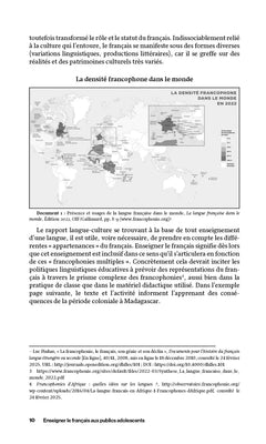 Collection F - Enseigner le français aux publics adolescents