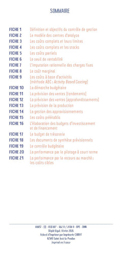 Le petit Contrôle de gestion 2026