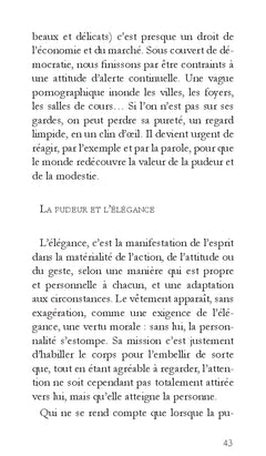 La pudeur