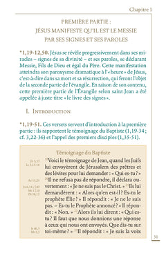 Evangile selon saint Jean - Evangile commenté