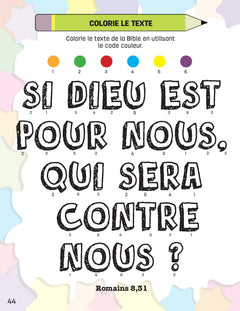 Apprendre avec la Bible :  je joue avec les mots
