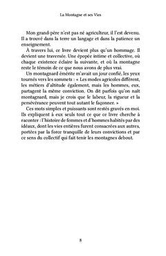 La Montagne et ses Vies