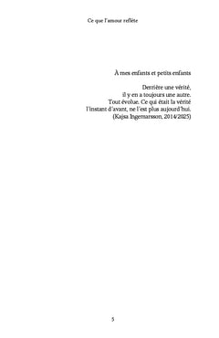 Ce que l'amour reflète