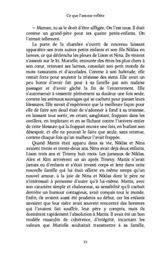Ce que l'amour reflète