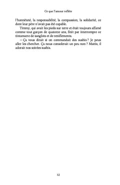 Ce que l'amour reflète