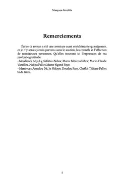 Masques dévoilés