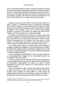 Masques dévoilés