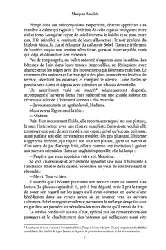 Masques dévoilés