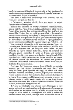 Masques dévoilés