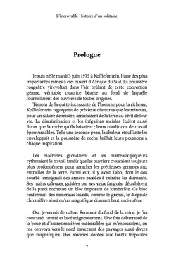 L'Incroyable Histoire d'un solitaire