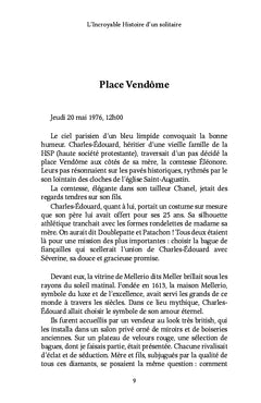 L'Incroyable Histoire d'un solitaire