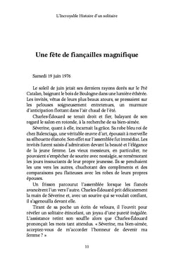 L'Incroyable Histoire d'un solitaire