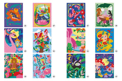 Coloriages mystères - Jardin magique