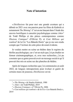 Désillusions