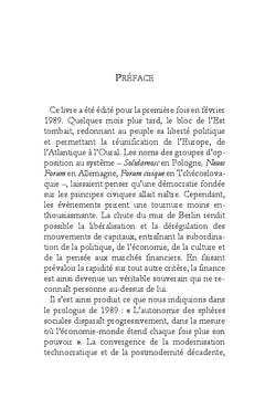 Postmodernité : décadence ou résistance