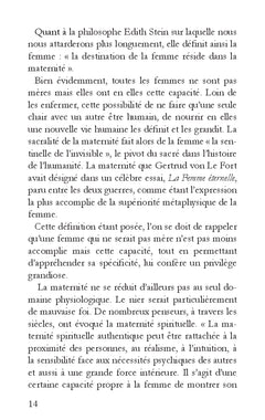 Le temps de la féminité