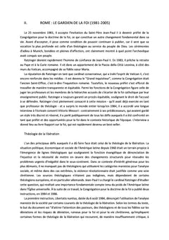 Benoît XVI - Le pape de la raison et de la foi