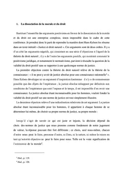 Morale et Droit