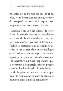 Aimer le monde passionnément