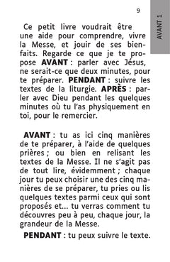 La messe - Avant, pendant et après