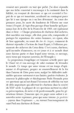 Chrétiens dans la société du XXIe siècle